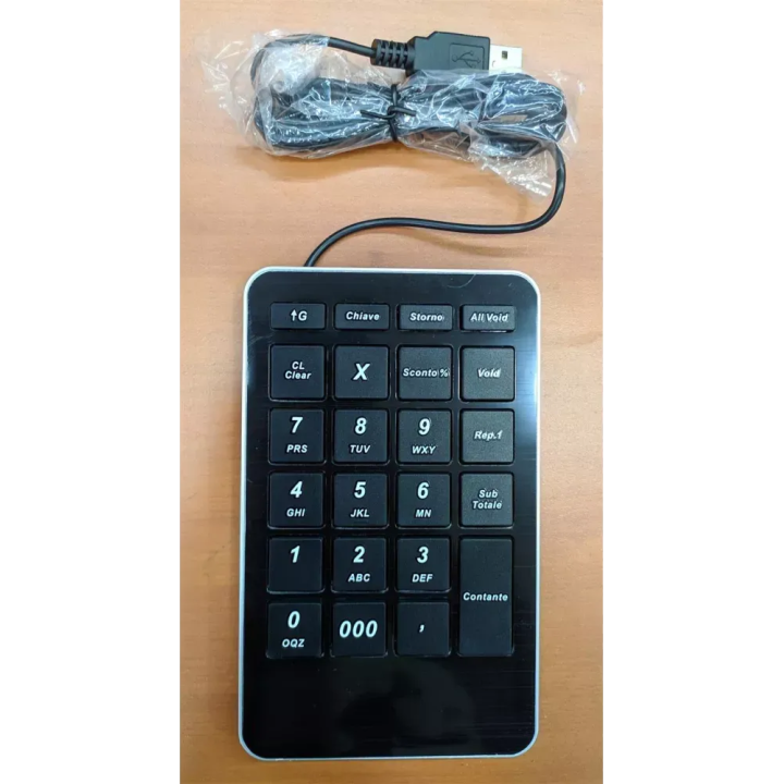 EPSON POS TASTIERA 23 TASTI USB PER PRINTER FISCALE FP EPSON